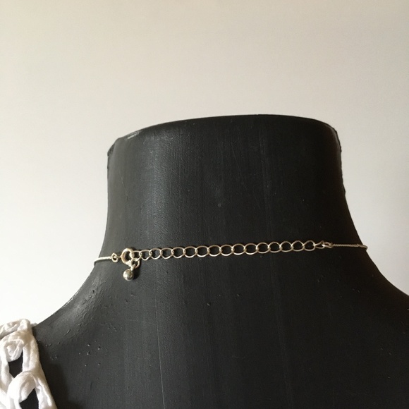 Rose Quartz Double Terminated Crystal Silver Chain - Picture 9 of 10